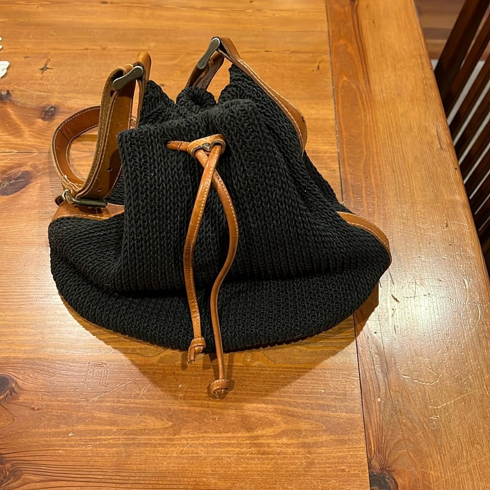 Made in Italy, black purse